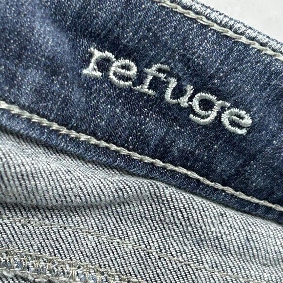 REFUGE RUNWAY Jeans 4R Everyday Boot Low Rise Distressed Whiskered Casual - Picture 16 of 16
